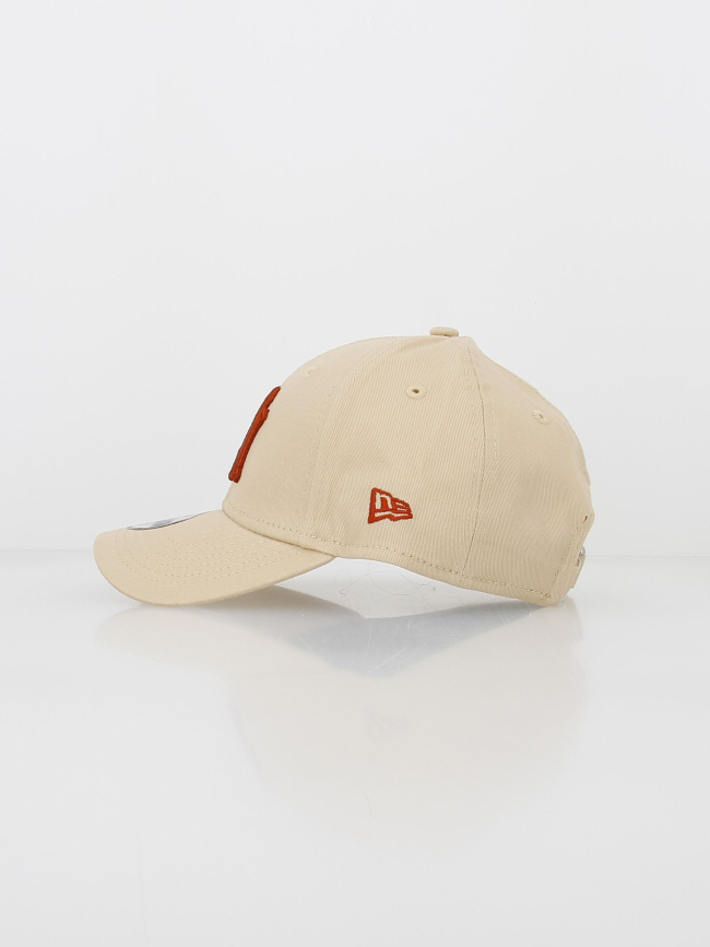 Casquette 9forty league essential beige rouge enfant - New Era