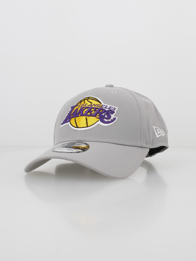 Casquettte 9forty baskets nba lakers los angeles gris - New Era