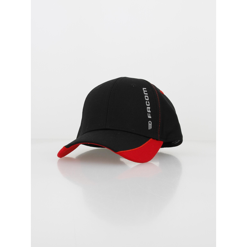 Casquette noir rouge homme - Facom