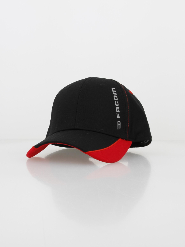 Casquette noir rouge homme - Facom