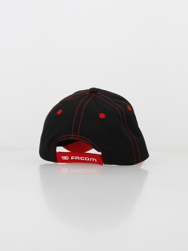 Casquette noir rouge homme - Facom