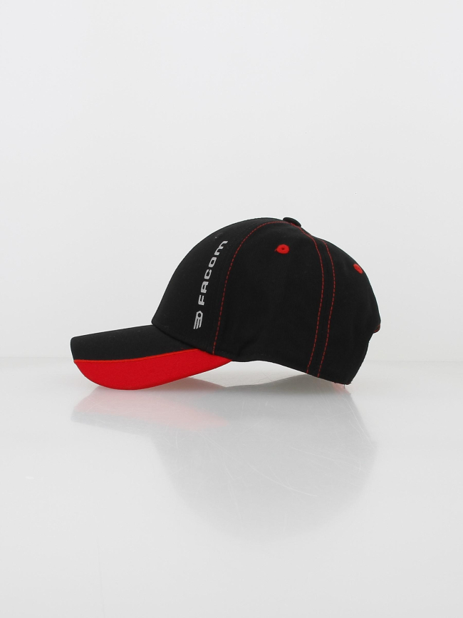 Casquette noir rouge homme - Facom