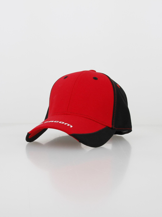 Casquette rouge noir homme - Facom