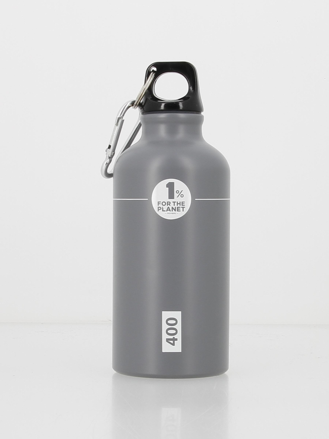 Gourde de randonnée alu 400ml gris - Elementerre