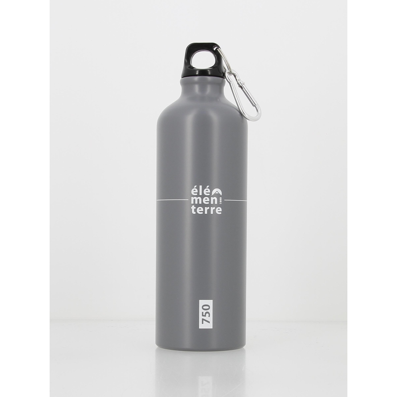 Gourde randonnée alu 750ml gris - Elementerre