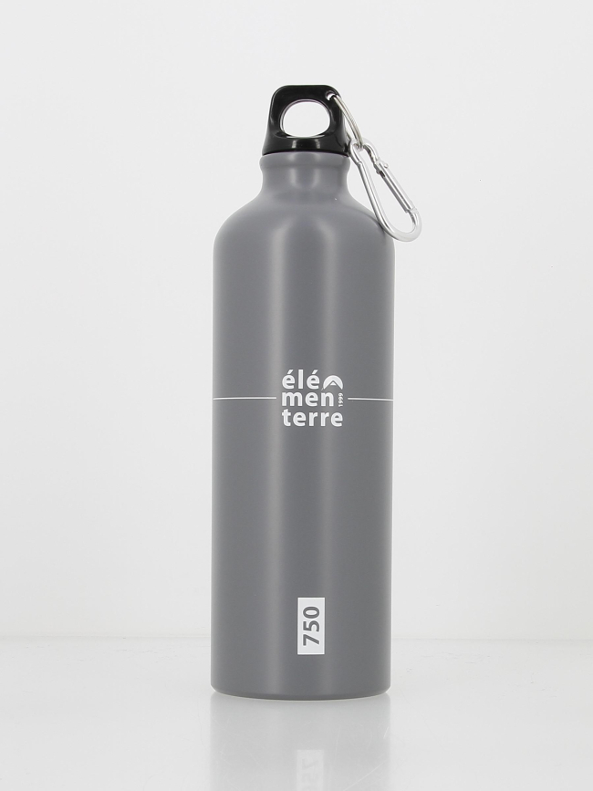 Gourde randonnée alu 750ml gris - Elementerre