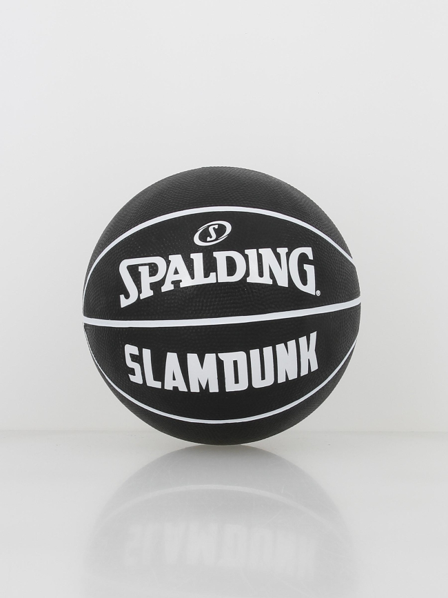 Ballon de basketball t5 slam dunk noir - Spalding