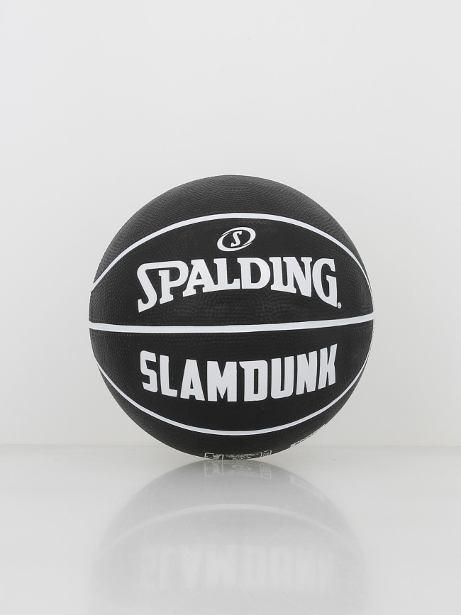 Ballon de basketball t5 slam dunk noir - Spalding