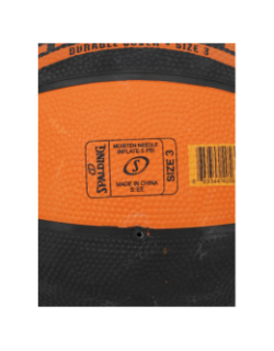 Ballon de basketball t3 lay up orange noir enfant - Spalding