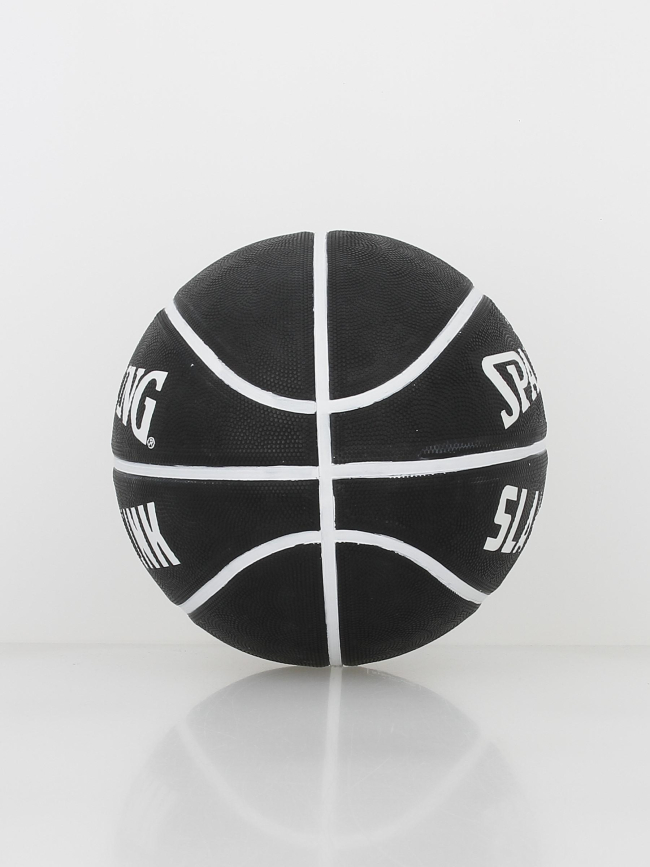 Ballon de basketball t7 slam dunk noir - Spalding