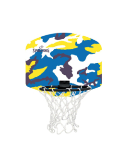 Mini panier de basketball camo multicolore - Spalding