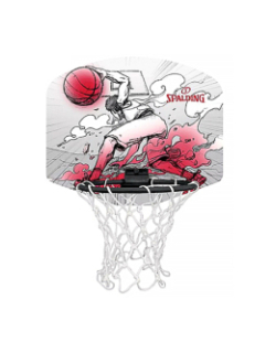 Mini panier de basketball sketch multicolore - Spalding