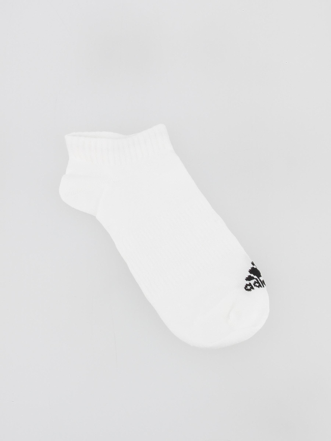 Pack 3 paires de chaussettes basses spw blanc - Adidas