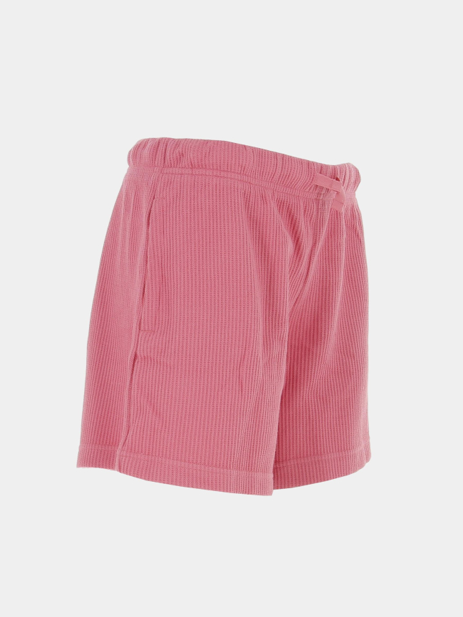 Short côtelé rose fille - Adidas