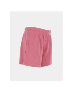 Short côtelé rose fille - Adidas