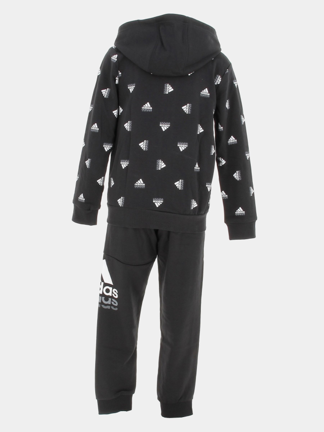 Ensemble de survêtement bluv multi logo noir enfant - Adidas Ensemble de survêtement bluv multi logo noir enfant - Adidas