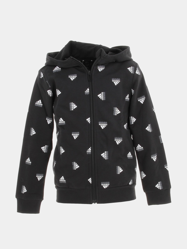 Ensemble de survêtement bluv multi logo noir enfant - Adidas Ensemble de survêtement bluv multi logo noir enfant - Adidas
