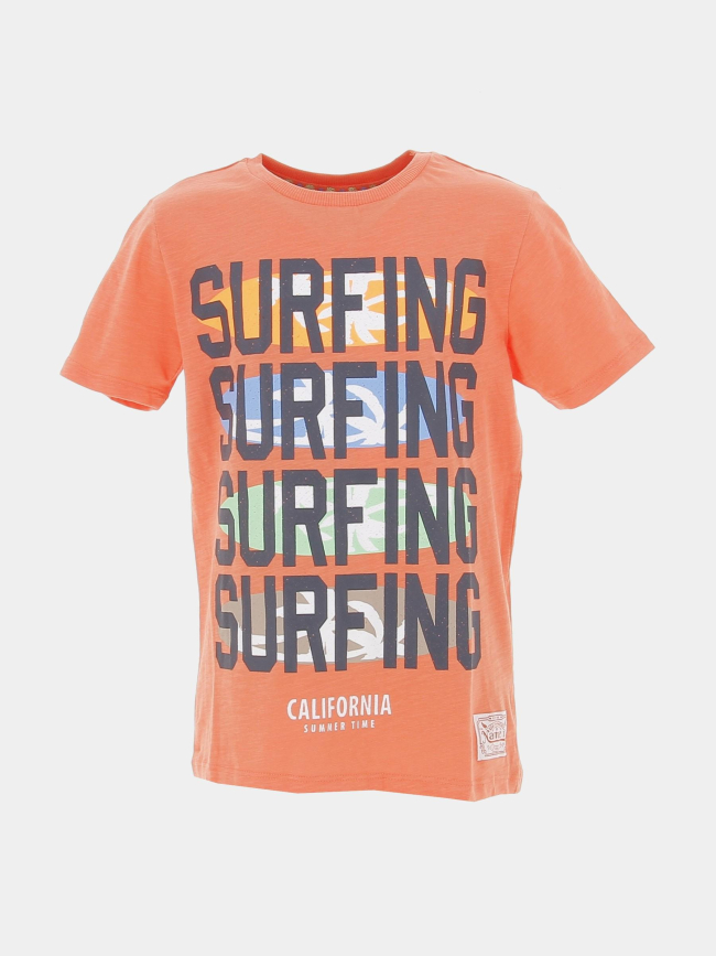 T-shirt surfing flaska orange enfant - Name It