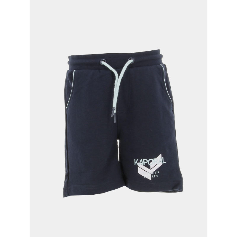 Short jogging pandy bleu marine garçon - Kaporal