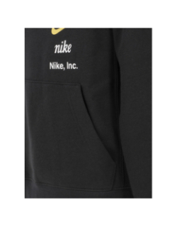 Sweat à capuche sportswear multi-logo noir enfant - Nike
