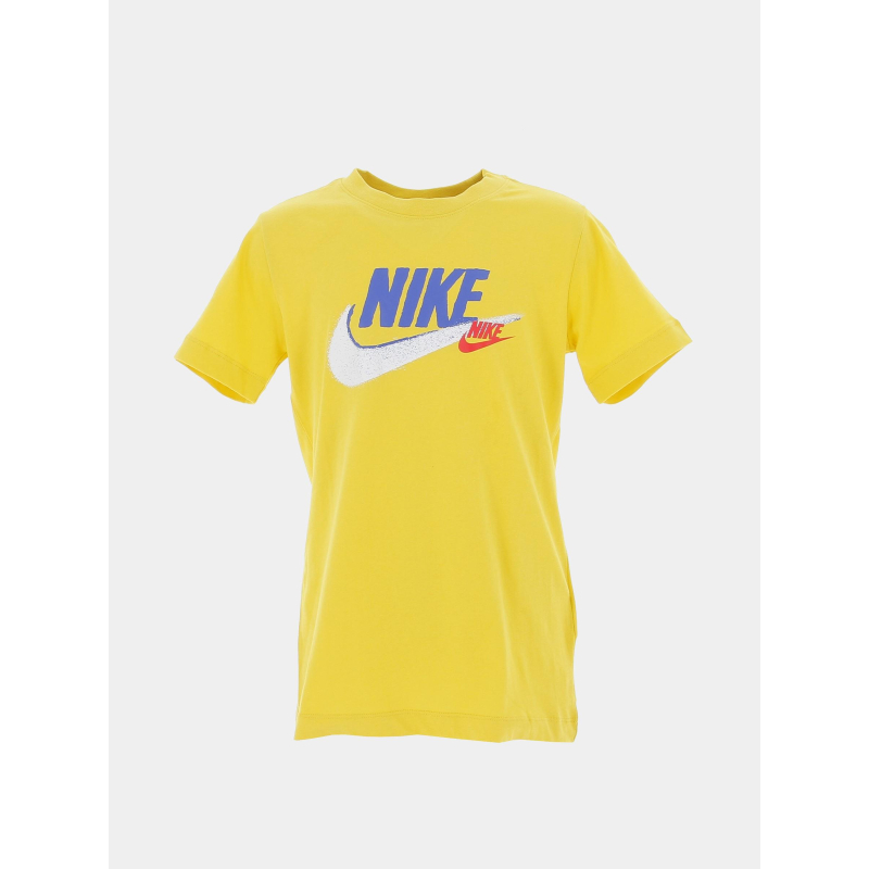 T-shirt sportswear double logo jaune enfant - Nike