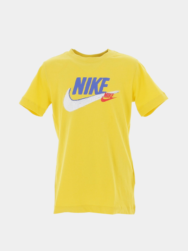 T-shirt sportswear double logo jaune enfant - Nike