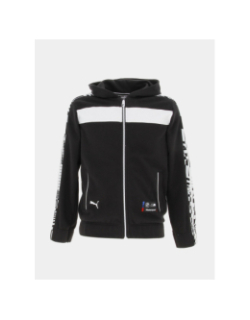 Sweat zippé à capuche bmw motorsport noir garçon - Puma