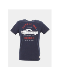 T-shirt voiture fresno bleu marine homme - Petrol Industries