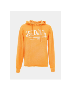 Sweat à capuche california orange homme - Von Dutch