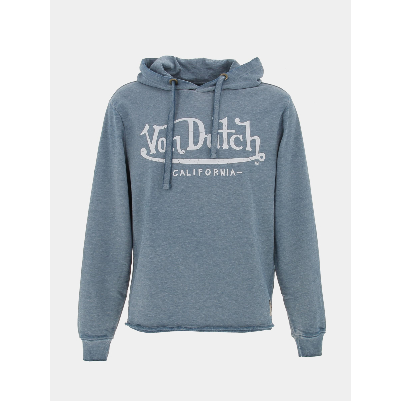 Sweat à capuche california bleu homme - Von Dutch