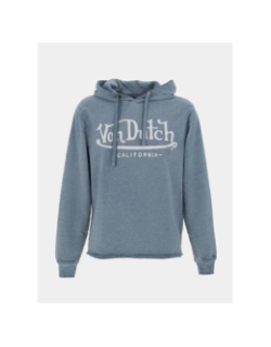 Sweat à capuche california bleu homme - Von Dutch