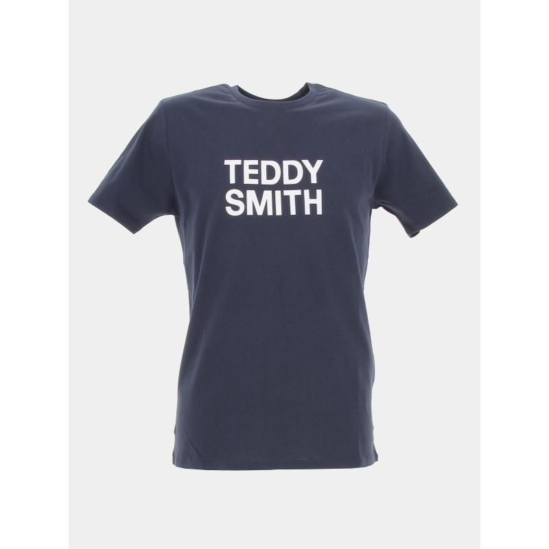 T-shirt ticlass basic bleu marine homme - Teddy Smith