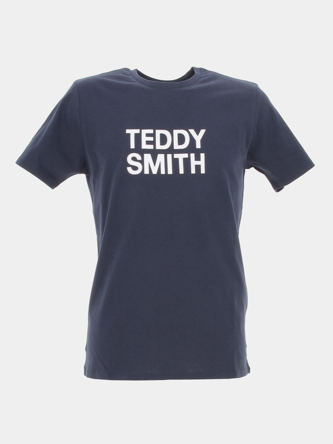 T-shirt ticlass basic bleu marine homme - Teddy Smith