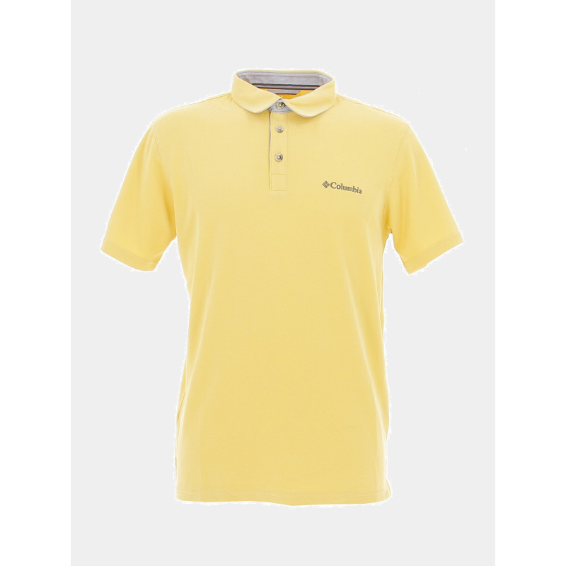 Polo nelson point jaune homme - Columbia