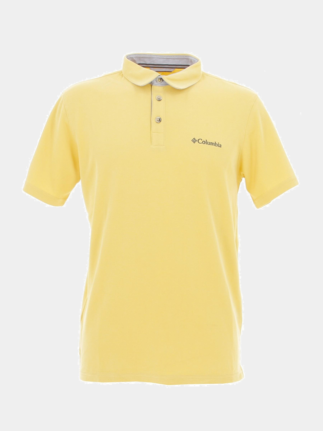 Polo nelson point jaune homme - Columbia