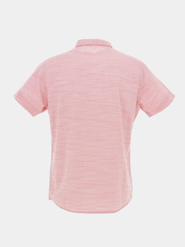 Chemise manches courtes selkir rose homme - Sun Valley