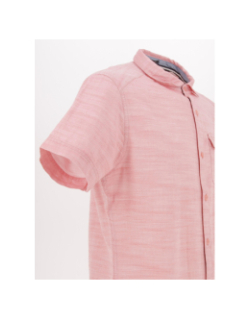 Chemise manches courtes selkir rose homme - Sun Valley