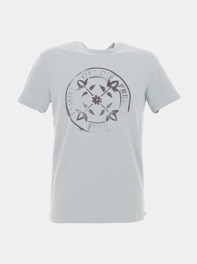 T-shirt graphique tellim bleu homme - Oxbow
