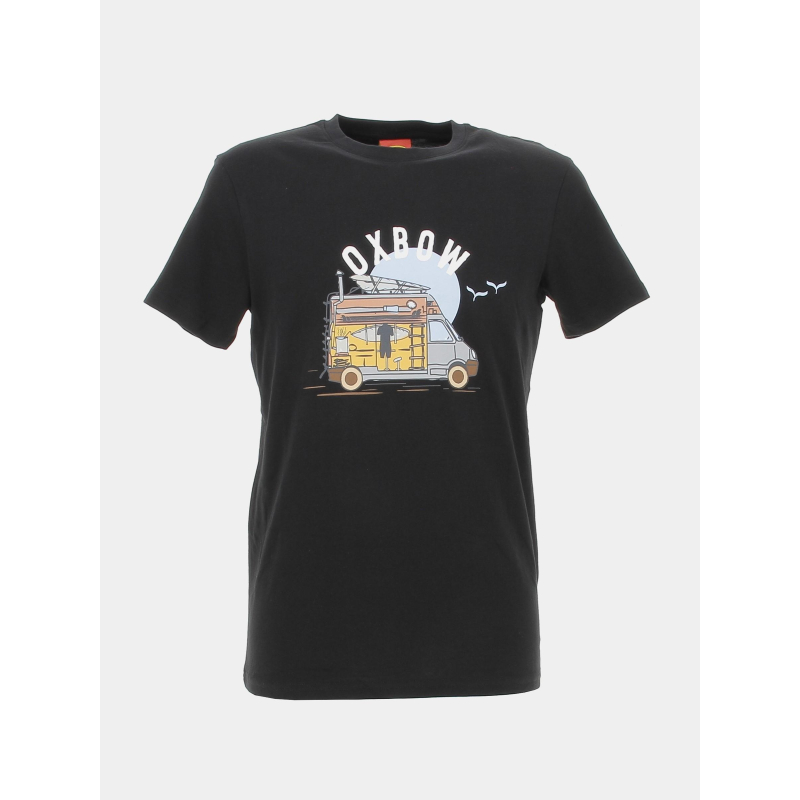 T-shirt graphique titruck noir homme - Oxbow