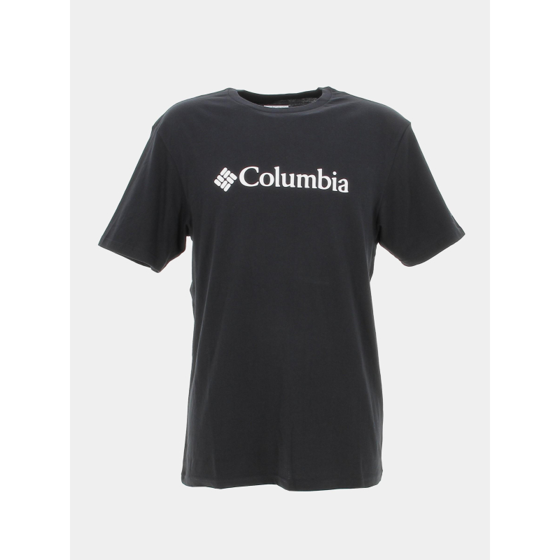 T-shirt csc basic logo noir homme - Columbia