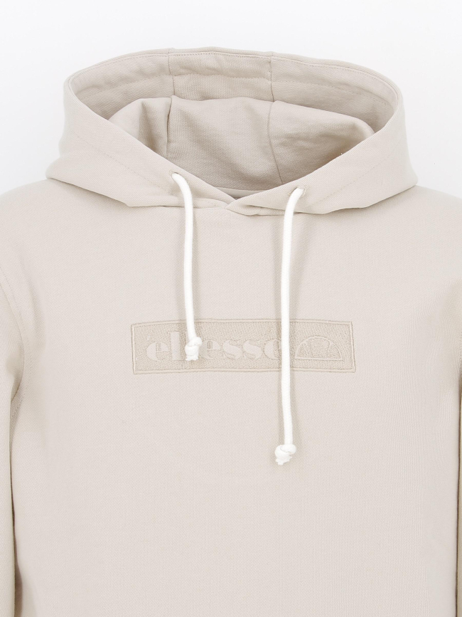 Sweat à capuche carovilli beige homme - Ellesse