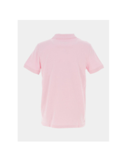 Polo uni gesbio rose homme - Benson & Cherry