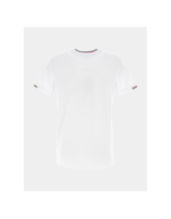 T-shirt tricolore trouve blanc homme - Benson & Cherry