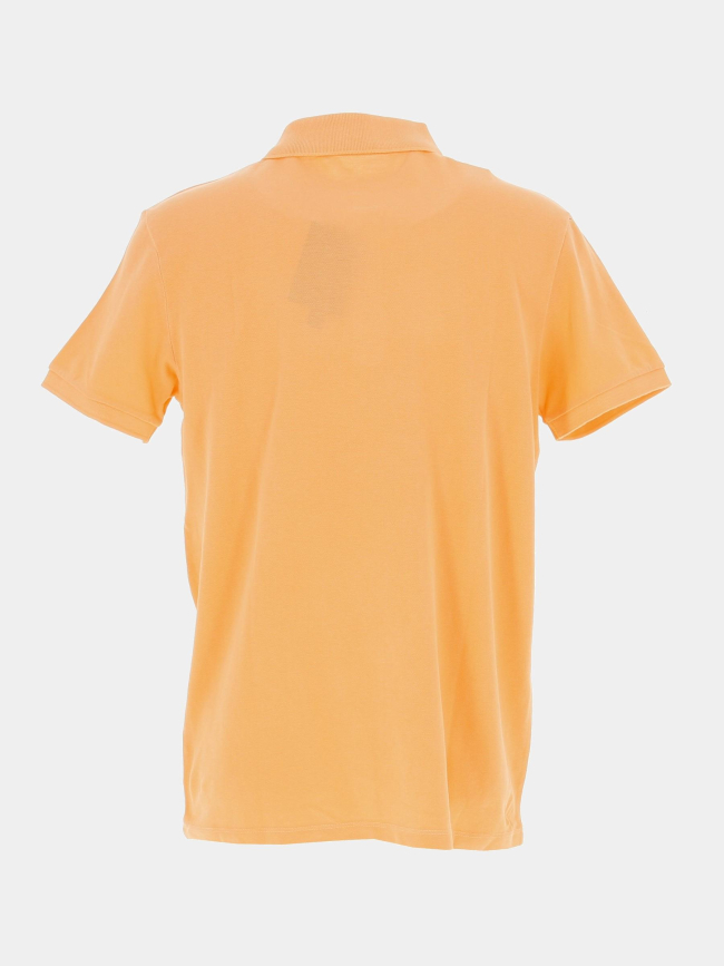 Polo giovan signature orange homme - Benson & Cherry