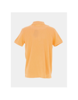 Polo giovan signature orange homme - Benson & Cherry