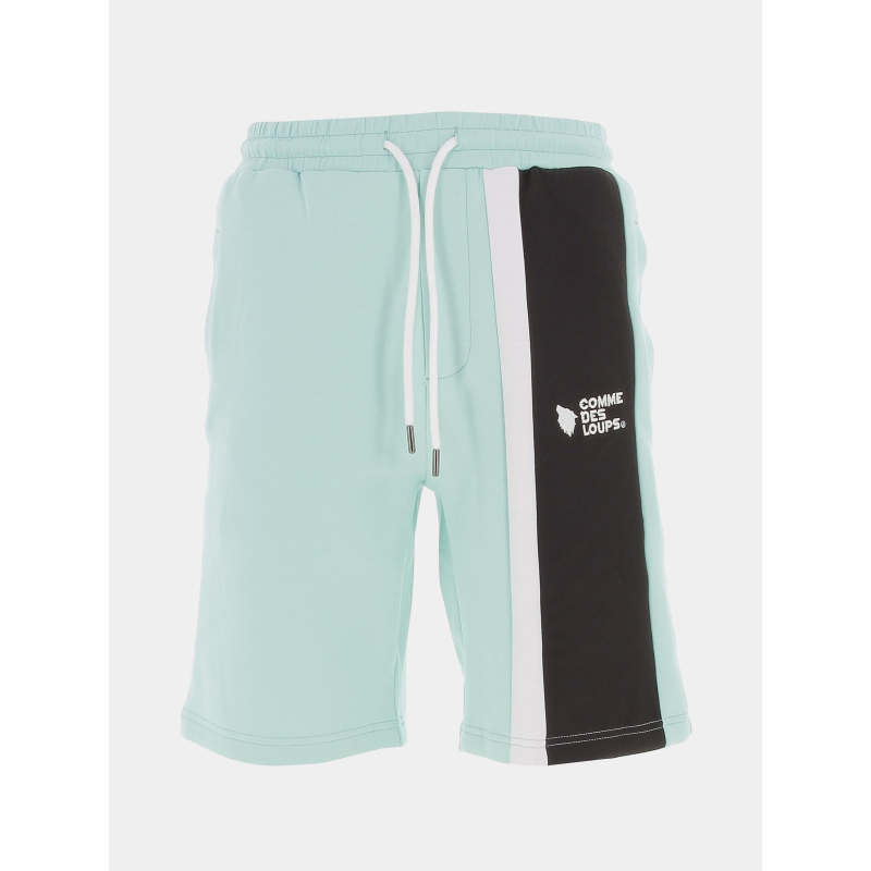 Short jogging amalfi vert d'eau homme - Comme Des Loups