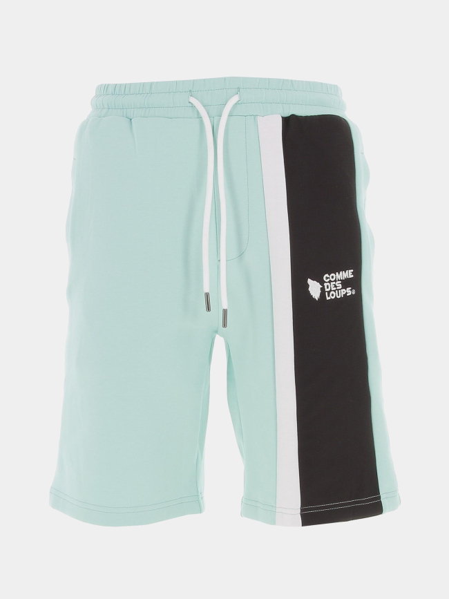 Short jogging amalfi vert d'eau homme - Comme Des Loups