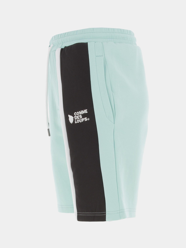 Short jogging amalfi vert d'eau homme - Comme Des Loups