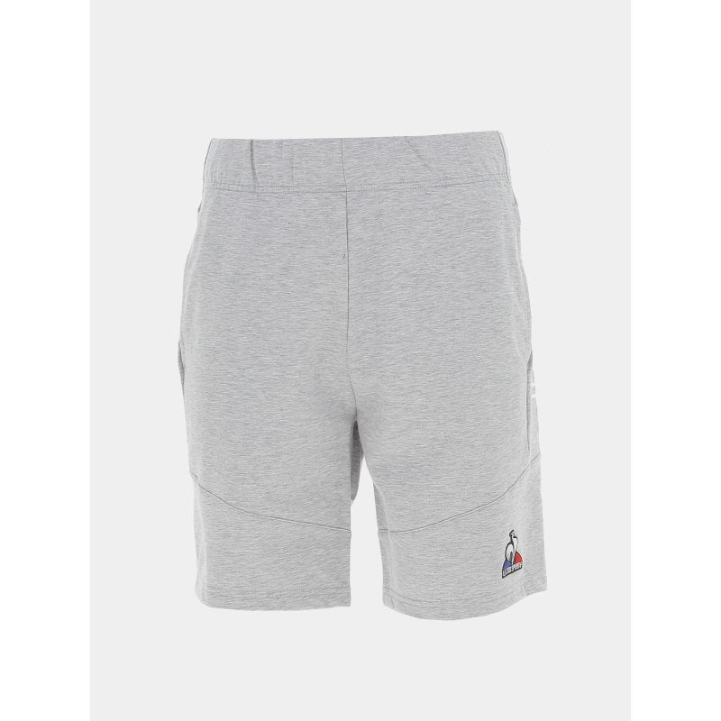 Short jogging essential regular gris chiné homme - Le Coq Sportif