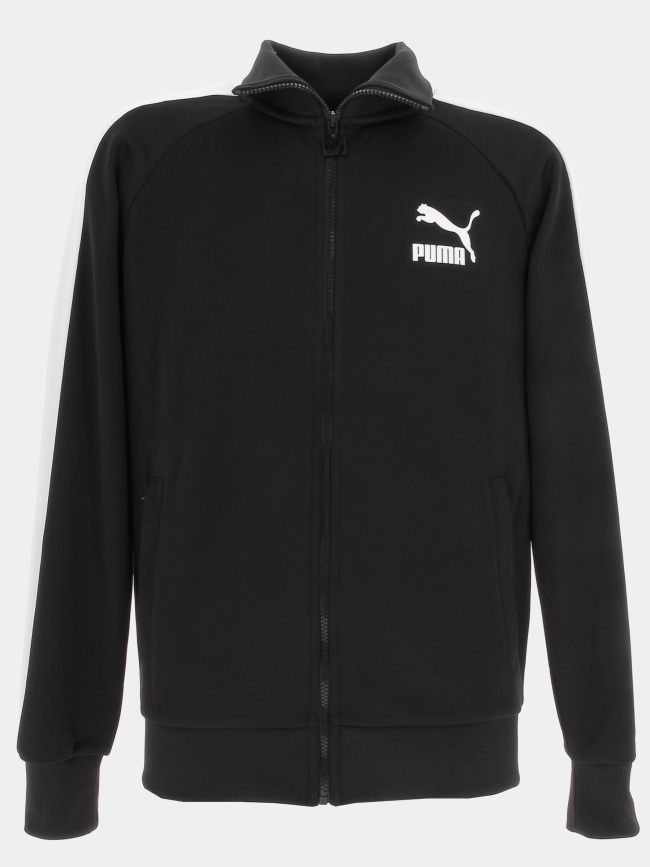 Sweat zippé iconic noire homme - Puma